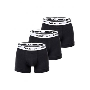 Set de boxeri cu tehnologie Dri-FIT si banda logo in talie - 3 perechi