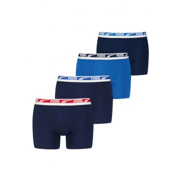 Set de boxeri cu logo Everyday Multi - 4 perechi