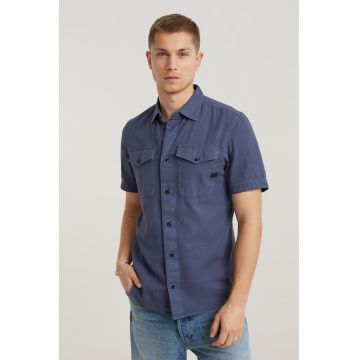Camasa slim-fit din bumbac Marine