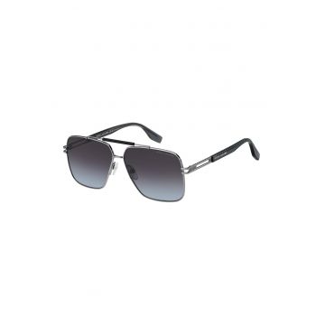 Ochelari de soare aviator cu rama metalica