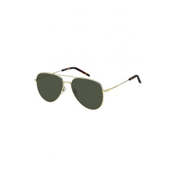 Ochelari de soare aviator cu rama metalica