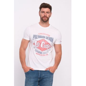 Tricou de bumbac cu imprimeu logo