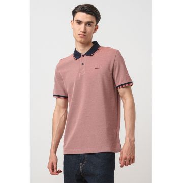 Tricou polo cu model pique