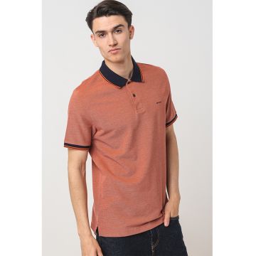 Tricou polo cu model pique