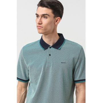 Tricou polo cu model pique