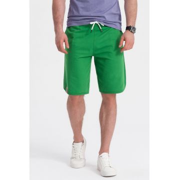 Bermude cu snur - Verde aquamarin