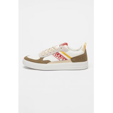 Pantofi sport cu garnituri de piele intoarsa Bark