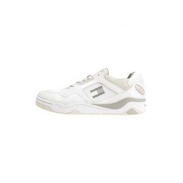 Pantofi sport de piele cu logo