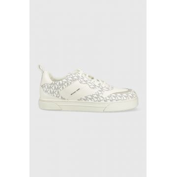 Michael Kors sneakers Baxter culoarea alb