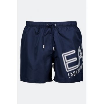 Pantaloni scurti de baie cu imprimeu logo