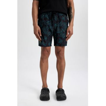 Pantaloni scurti de baie cu talie ajustabila