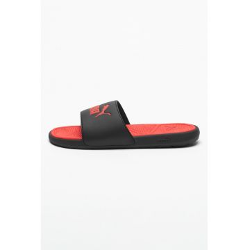 Papuci unisex cu logo Cool Cat 2.0