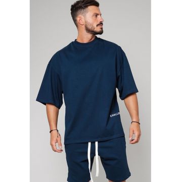 Set de pantaloni scurti si tricou supradimensionat Thorr - 2 piese