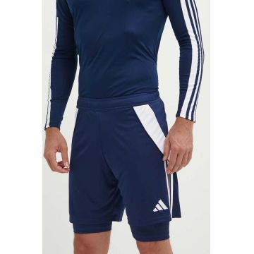 adidas Performance pantaloni scurți de antrenament Tiro 24 culoarea albastru marin, IR7488