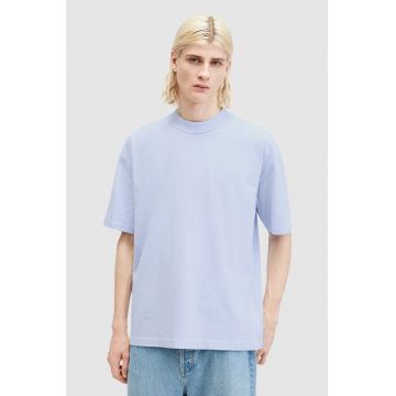 AllSaints tricou din bumbac ISAC SS CREW neted, MD105V