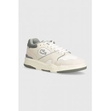 Lacoste sneakers din piele Lineshot Leather Logo culoarea alb, 47SMA0062