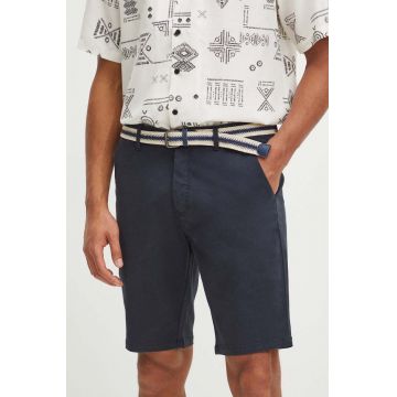 Medicine pantaloni scurți bărbați, culoarea bleumarin