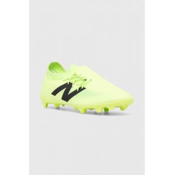 New Balance ghete de fotbal korki Furon Dispatch FG V7+ culoarea verde, SF3FL75 New Balance ghete de fotbal korki Furon Dispatch FG V7+ culoarea verde, SF3FL75