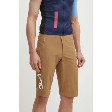 POC pantaloni scurți de ciclism Essential Enduro culoarea maro