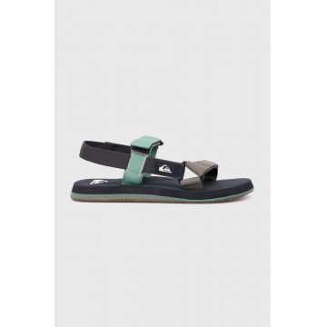 Quiksilver sandale barbati, culoarea verde