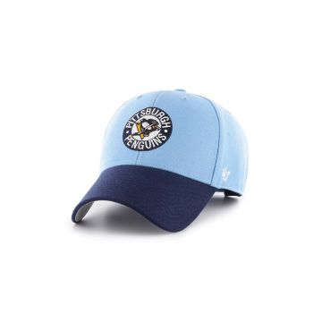 47 brand șapcă din amestec de lână NHL Pittsburgh Penguins cu imprimeu, HVIN-MVPTT15WBV-CO68