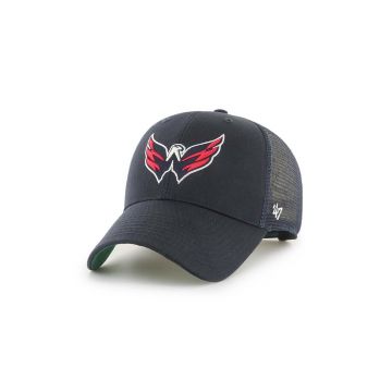 47 brand sapca NHL Washington Capitals culoarea albastru marin, cu imprimeu, H-BRANS20CTP-NYA