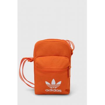 adidas Originals borseta culoarea portocaliu, IR5438
