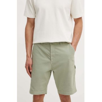 Pepe Jeans pantaloni scurti CARPENTER SHORT barbati, culoarea verde, PM801101