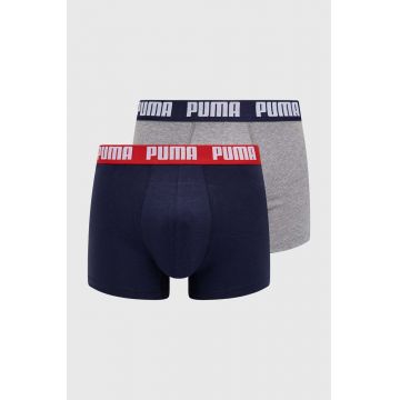 Puma boxeri 2-pack barbati, culoarea albastru marin, 938320