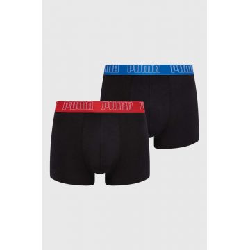 Puma boxeri 2-pack barbati, culoarea negru, 938321