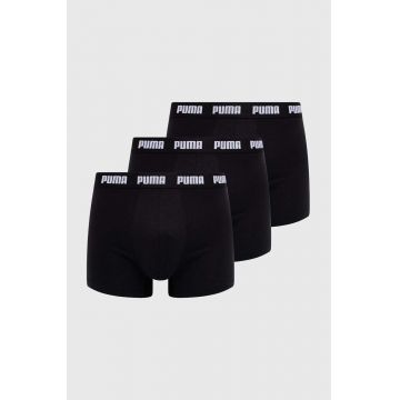 Puma boxeri 3-pack barbati, culoarea negru, 938327