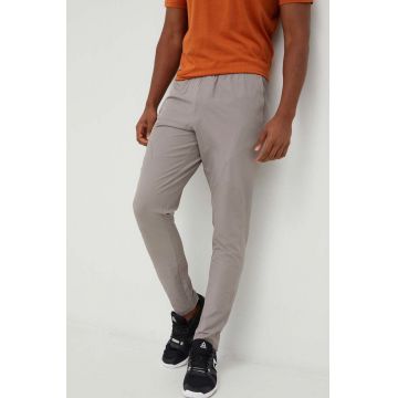 Under Armour pantaloni de antrenament Unstoppable barbati, culoarea gri, neted