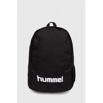 Hummel rucsac CORE BACK PACK culoarea negru, mare, cu imprimeu, 206996