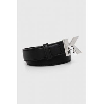 Karl Lagerfeld Jeans curea culoarea negru, 235J3100
