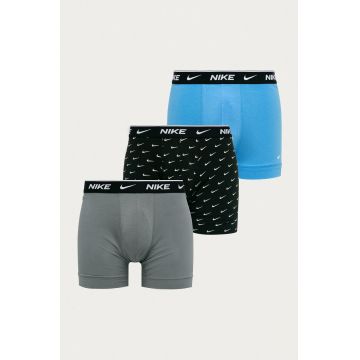 Nike boxeri (3-pack) barbati, culoarea gri