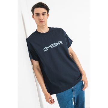 Tricou lejer cu imprimeu logo