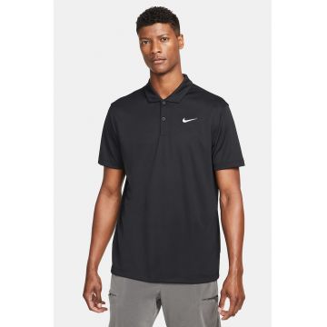 Tricou polo cu tehnologie Dri-Fit si imprimeu logo pentru tenis