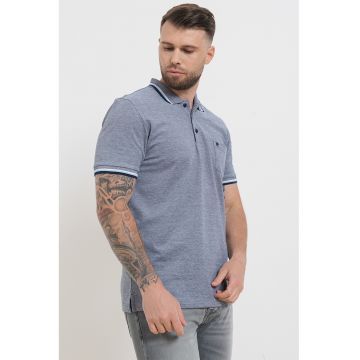 Tricou polo regular fit din bumbac