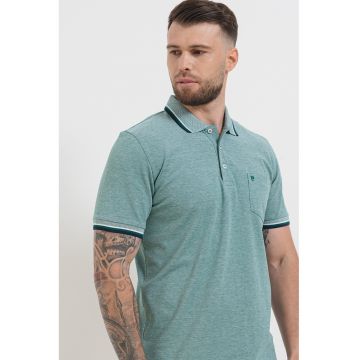 Tricou polo regular fit din bumbac