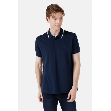 Tricou polo regular fit din bumbac