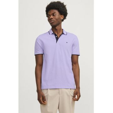 Tricou polo slim fit de bumbac organic Paulos