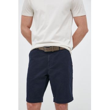 BOSS pantaloni scurți bărbați, culoarea bleumarin 50487993