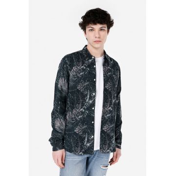 Camasa cu imprimeu tropical Camasa cu imprimeu tropical