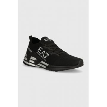EA7 Emporio Armani sneakers culoarea negru, XK240.X8X095