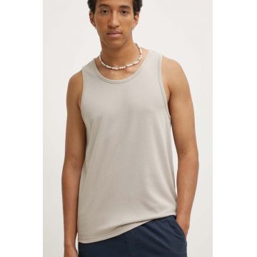 Hollister Co. tricou barbati, culoarea bej