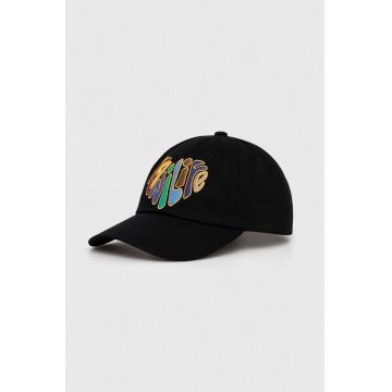 Karl Kani șapcă de baseball din bumbac culoarea negru, cu imprimeu