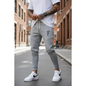 Pantaloni de trening gri 12616 K4