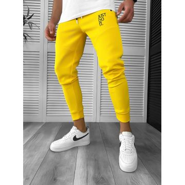 Pantaloni de trening mustar CU MID CEFECT DEF12616 O2-3.3