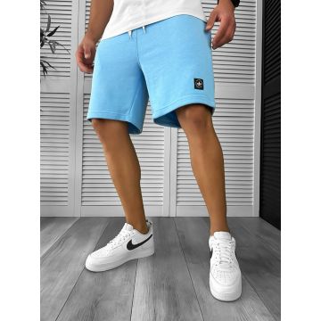 Pantaloni de trening scurti bleu 12616 P19-3.1
