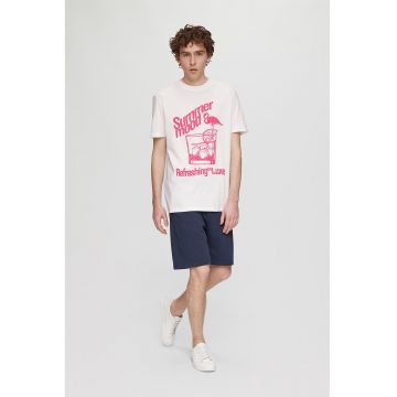 Q/S by s.Oliver - Tricou de bumbac cu imprimeu text